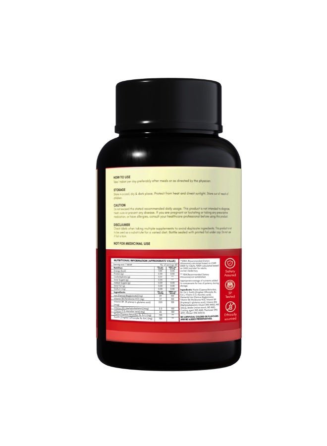 Rasayanam True form Iron 60 capsule - Image 3